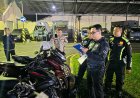 Polres Mojokerto Kota Amankan 80 Pemuda Konvoi,1 orang Kedapatan Bawa Sajam