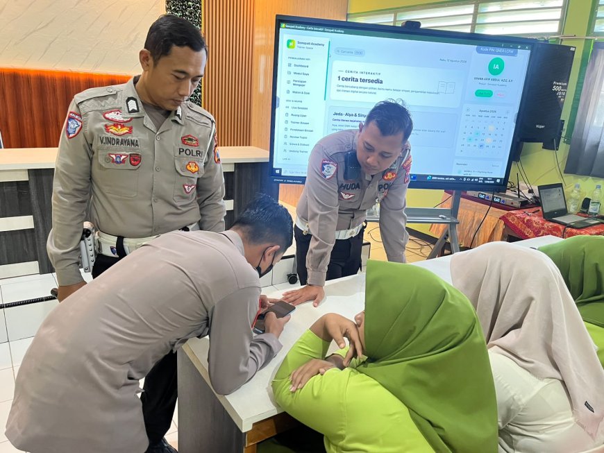 Polres Madiun Tingkatkan Literasi AI bagi Pelajar SMA, SMK, dan MA
