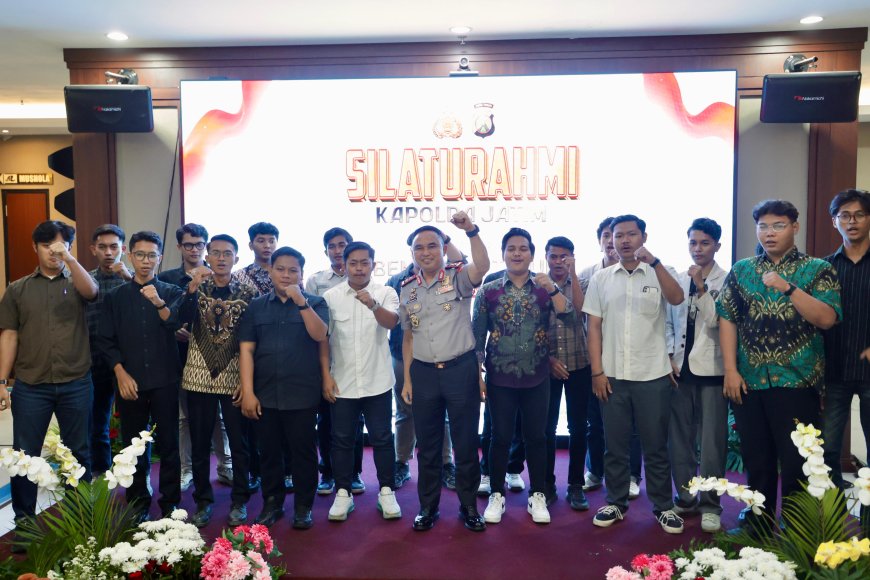Perkuat Sinergi Kamtibmas, Kapolda Jatim Silaturahmi dengan BEM se-Jawa Timur Bangun Dialog Konstruktif